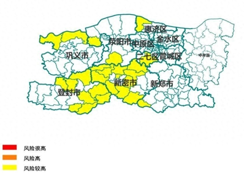 【郑州10地调整为中风险地区/郑州21个中风险地区】